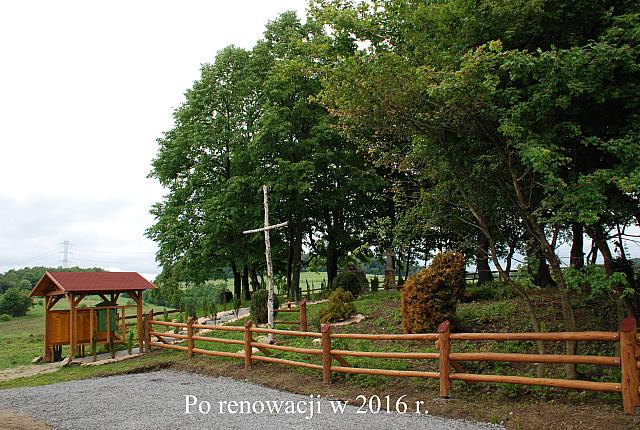 Cmentarz choleryczny po renowacji w 2016 r