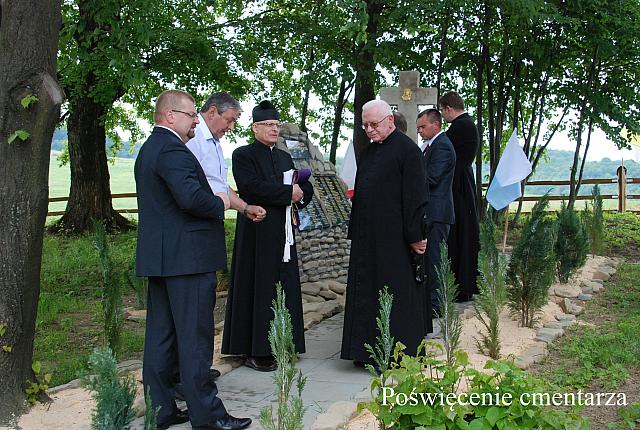 Cmentarz choleryczny- poświęcenie