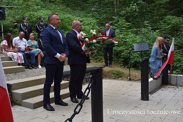 Uroczystości rocznicowe w Lesie Grabińskim- 1