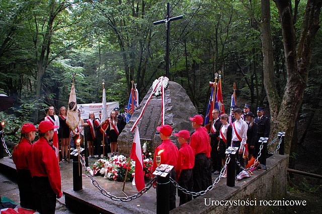 Uroczystości rocznicowe w Lesie Grabińskim- 2