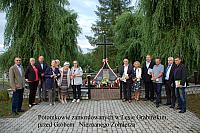 Potomkowie zamordowanych w Lesie Grabińskim przed GNŻ w 2019 r
